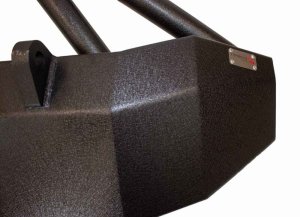 Jeep Wrangler Unlimited JLU Front Bumper - Fishbone Offroad - Mid-Width Winch - Black - `18-`27